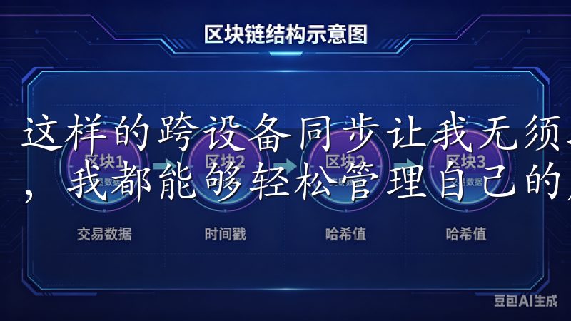 这样的跨设备同步让我无须担心数据丢失，是工作还是休闲时间，我都能够轻松管理自己的虚拟资产。
